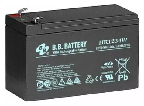 Аккумуляторная батарея для ИБП B.B.Battery HR 1234W, 12V, 7Ah