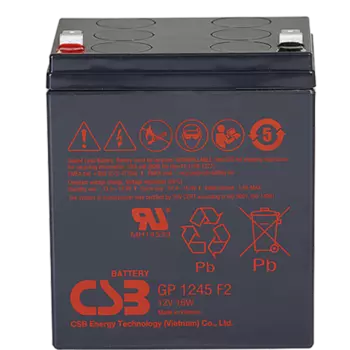 Аккумуляторная батарея для ИБП CSB GP 1245 F2 (16 W), 12V