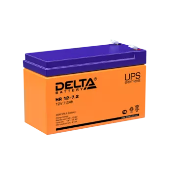 Аккумуляторная батарея для ИБП Delta HR 12-7.2, 12V, 7.2Ah