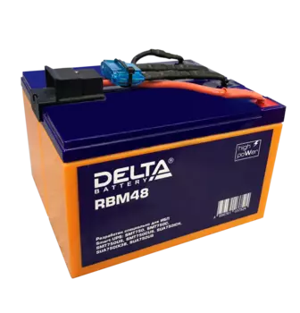 Аккумуляторная батарея для ИБП Delta RBM48, 24V, 7.2Ah, SMT750/SMT750C/SMT750US/SMT750CUS/SUA750ICH/SUA7501X38/SUA750US (DELTA RBM48)
