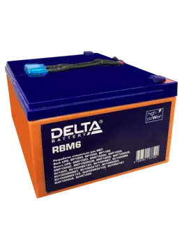 Аккумуляторная батарея для ИБП Delta RBM6, 24V, 12Ah, Back-UPS:BP1000/BP1050/BP1100 Smart-UPS:SMC1500/SMC1500C/SMT1000/SMT1000C/SMT1000CUS/SMT1000I/SMT1000US/SU1000/SU1000BX120/SU1000NET/SU1000RM/SU1000RMNET/SU1000X127/SU1000X93/SU1500RMX155/SU2000R3X155/SU700X167/SUA1000US/SUVS1000 (DELTA RBM6)