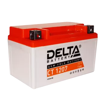 Аккумуляторная батарея для ИБП Delta Стартерный CT 1207, 12V, 7Ah (CT 1207)