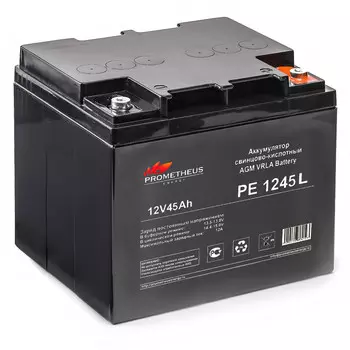 Аккумуляторная батарея для ИБП Prometheus Energy PE 1245, 12V, 45Ah (РЕ 1245)