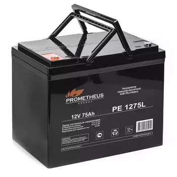 Аккумуляторная батарея для ИБП Prometheus Energy PE1275L, 12V, 75Ah
