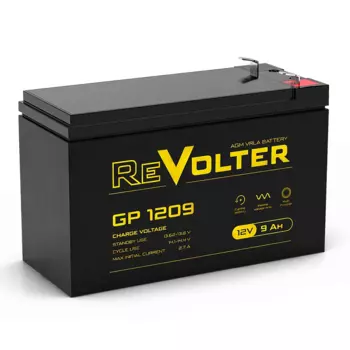 Аккумуляторная батарея для ИБП ReVolter GP 1209, 12V, 9Ah (GP 1209)