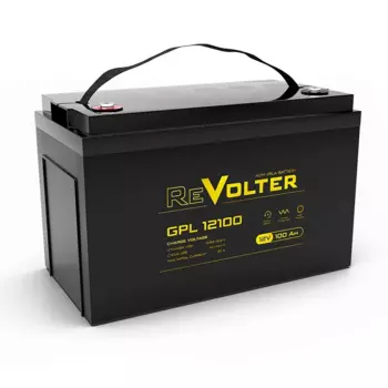 Аккумуляторная батарея для ИБП ReVolter GPL 12100, 12V, 100Ah (GPL 12100)