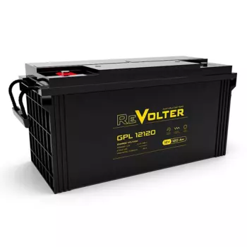 Аккумуляторная батарея для ИБП ReVolter GPL 12120, 12V, 120Ah (GPL 12120)