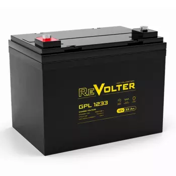 Аккумуляторная батарея для ИБП ReVolter GPL 1233, 12V, 33Ah (GPL 1233)