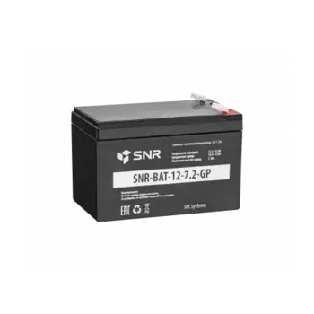 Аккумуляторная батарея для ИБП SNR SNR-BAT-12-7.2-GP, 12V, 7.2Ah