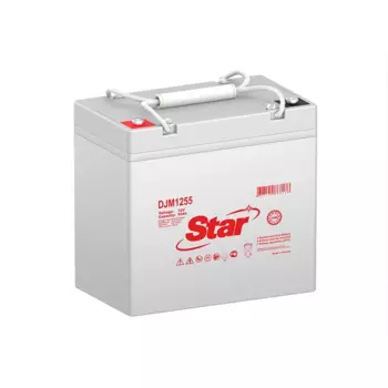 Аккумуляторная батарея для ИБП STAR DJM1255, 12V, 55Ah