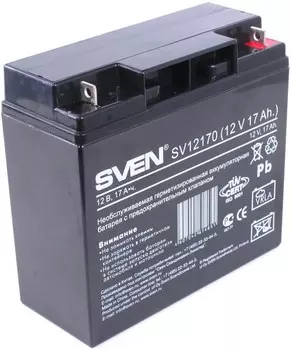 Аккумуляторная батарея для ИБП Sven SV SV12170, 12V, 17Ah