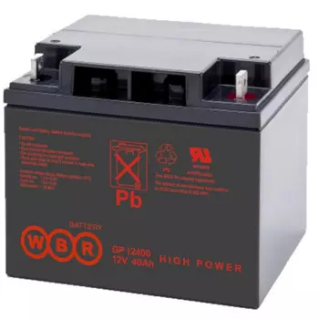 Аккумуляторная батарея для ИБП WBR GP GP12400, 12V, 40Ah