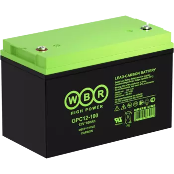 Аккумуляторная батарея для ИБП WBR GPC12-100, 12V, 100Ah (GPC12-100)