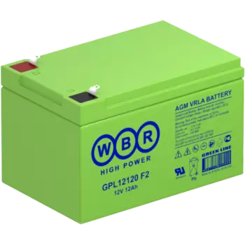 Аккумуляторная батарея для ИБП WBR GPL12120, 12V, 12Ah