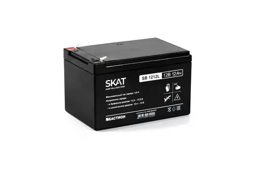 Аккумуляторная батарея для ОПС Бастион SKAT SB 1212L, 12V, 12Ah (2543)