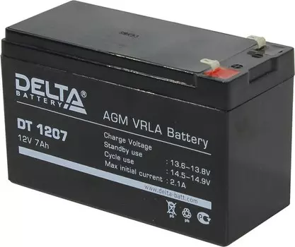 Аккумуляторная батарея для ОПС Delta DT 1207, 12V, 7Ah (4614010040008)