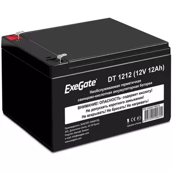 Аккумуляторная батарея для ИБП Exegate DT 1212/EXS12120, 12V, 12Ah (ES255176RUS)