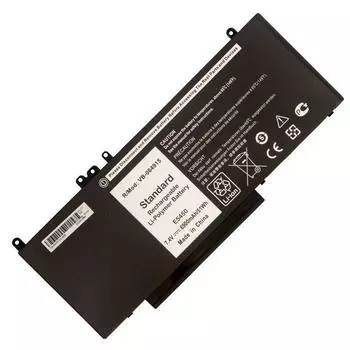 Аккумуляторная батарея G5M10 для Dell, 7.4V, 6800mAh, черный (832615)