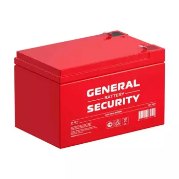 Аккумуляторная батарея для ИБП General Security GS12-12, 12V, 12Ah (GS12-12)