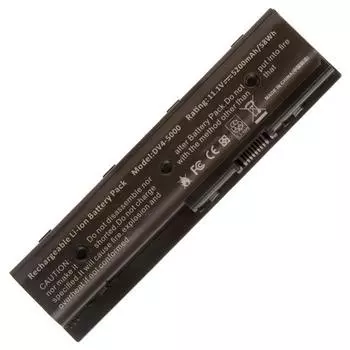 Аккумуляторная батарея HSTNN-LB3P для HP Pavilion dv4-5000, 11.1V, 5200mAh, черный