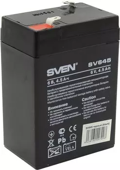 Аккумуляторная батарея для ИБП Sven SV SV645, 6V, 4.5Ah
