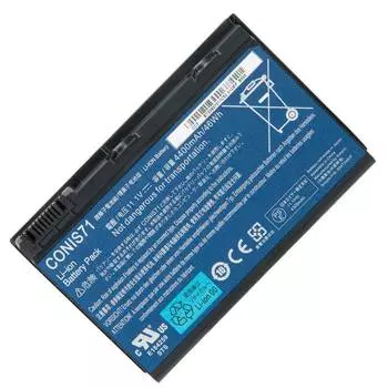 Аккумуляторная батарея TM00741 для Acer TravelMate 7520, 7520G, 11.1V, 4400mAh, черный