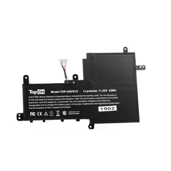 Аккумуляторная батарея TopON TOP-ASVS15 для Asus, 11.5V, 42Wh, черный (TOP-ASVS15)