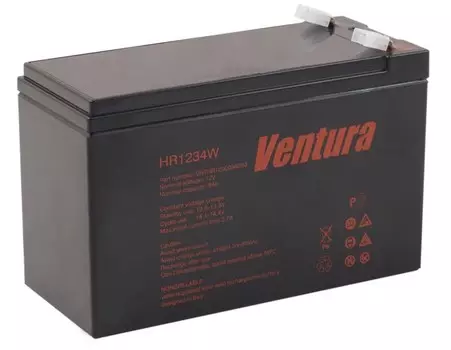 Аккумуляторная батарея Ventura HR1234W, 12V, 9Ah