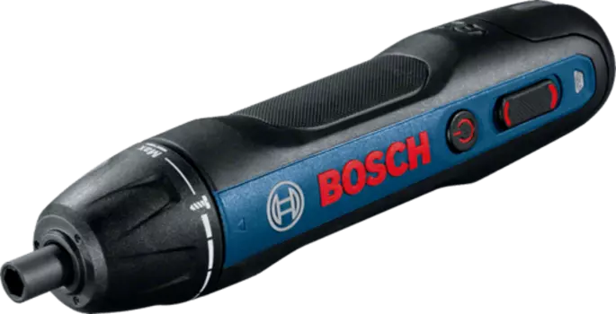 Аккумуляторная отвертка BOSCH GO 2, 5 Н·м, 360 об/мин, Li-Ion, 3.6В, 1.5 А·ч, реверс (06019H2100)