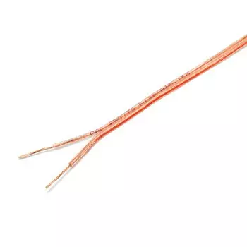 Акустический кабель Cablexpert, 2x0.75 мм, 10 м, прозрачный (CC-TC2x0.75-10M)