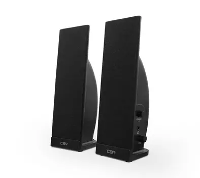 Акустика 2.0 CBR CMS 290, 4Вт, AUX, черный (CMS 290)
