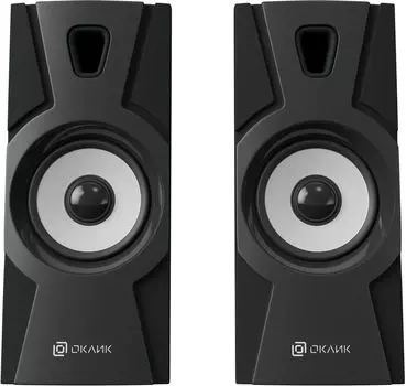 Акустика 2.0 Oklick OK-119, 4 Вт, черный (1458474)
