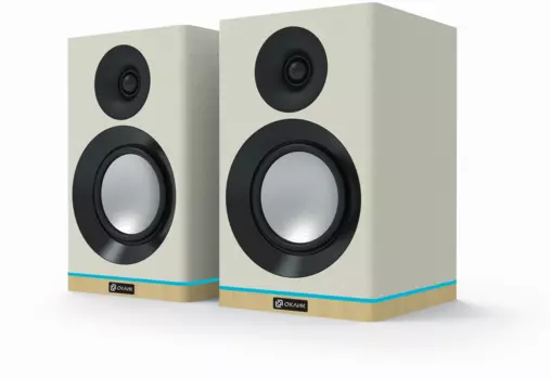 Акустика 2.0 Oklick OK-605A, 60 Вт, USB, белый (1910524)