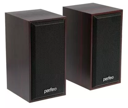 Акустика 2.0 Perfeo Cabinet, 6 Вт, махагон (PF_A4388)