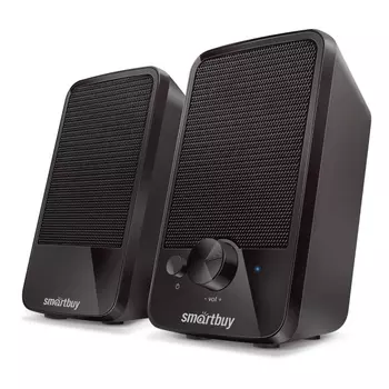 Акустика 2.0 SmartBuy W30, 6 Вт, черный (SBA-4850)