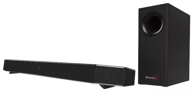 Акустика 2.1 Creative Sound, 75 Вт, USB, подсветка, черный (51MF8245AA000)