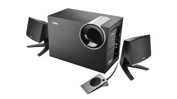 Акустика 2.1 Edifier M1380, 28 Вт, черный