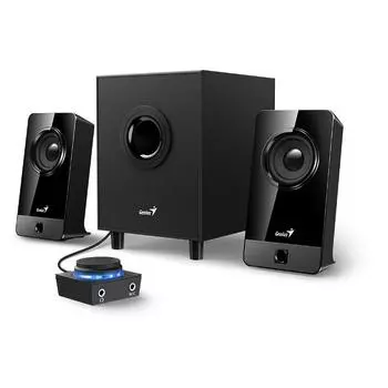 Акустика 2.1 Genius SW-2.1 300X, 10Вт, подсветка, черный (31730041400)