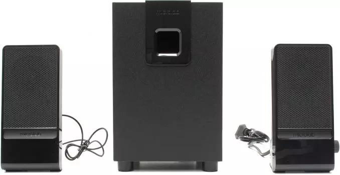 Акустика 2.1 Microlab M-100, 10W, черный