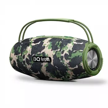 Акустика BQ PBS4003, 40 Вт, FM, AUX, USB, microSD, Bluetooth, подсветка, хаки