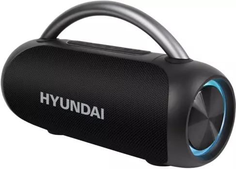 Акустика Hyundai H-PS1026, 40 Вт, AUX, USB, Bluetooth, подсветка, черный