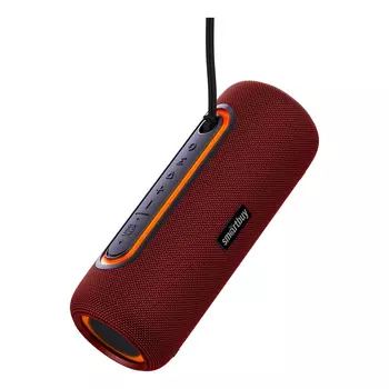 Портативная акустика 2.0 SmartBuy HERO, 16 Вт, AUX, USB, Bluetooth, подсветка, красный (SBS-5290)