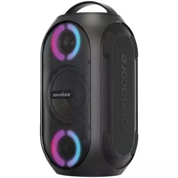 Акустика портативная 2.0 Soundcore Rave PartyCast, 80Вт, AUX, USB, Bluetooth, подсветка, черный (SDC-A3390G12-BK)
