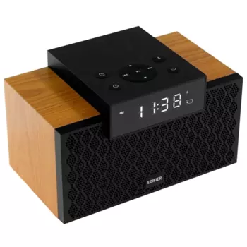 Портативная акустика Edifier MP260, 20 Вт, AUX, microSD, Bluetooth, коричневый/черный (MP260)