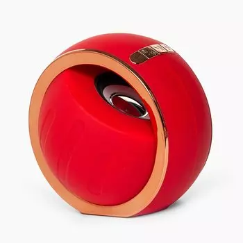 Акустика портативная F33, 3 Вт, FM, USB, microSD, Bluetooth, красный (119056)