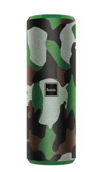 Портативная акустика Hoco BS33 Voice Sports, 10 Вт, FM, USB, microSD, Bluetooth, камуфляж (6931474721075)