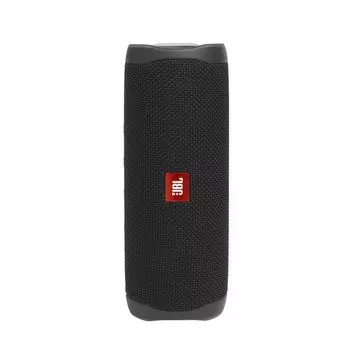 Портативная акустика JBL Flip 5, 20 Вт, Bluetooth, черный (JBLFLIP5BLKEU)