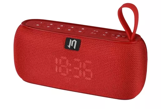 Акустика портативная Jet.A PBS-90, 10Вт, FM, USB, microSD, Bluetooth, красный (PBS-90 Red)