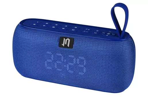 Акустика портативная Jet.A PBS-90, 10Вт, FM, USB, microSD, Bluetooth, синий (PBS-90 Blue)