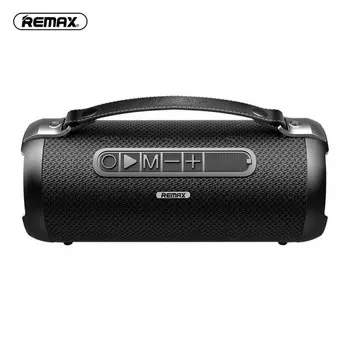 Портативная акустика Remax RB-M43, 9.5 Вт, FM, AUX, USB, microSD, Bluetooth, черный (6972174150048)